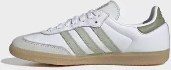 Adidas Samba OG cloud wei&szlig;/halo gr&uuml;n/tent gr&uuml;n