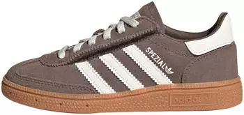 Adidas Handball Spezial Kids Shoe, Comfort Closure, Elastic Laces earth strata/off white/gum