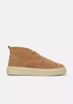 s.Oliver Men's Sneaker - Leather braun