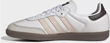 Adidas Samba OG cloud white/wonder quartz/brown