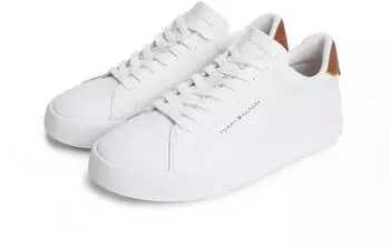 Tommy Hilfiger TH Court LTH Detail ESS wei&szlig;/braun