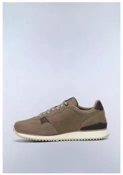 Napapijri Sneaker Lederimitat/Textil braun