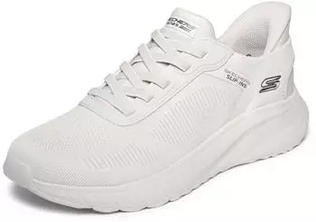 Skechers Bobs Squad Chaos Solid Step Slip-In beige