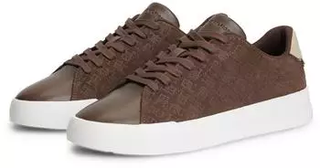 Tommy Hilfiger TH COURT LTH MIX MONOGRAM cocoa
