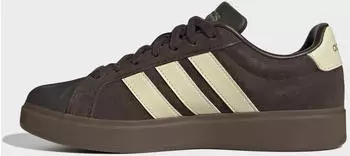 Adidas Streettalk Women dark brown/warm vanilla/gold metallic