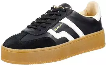 GANT Cuzmani Leather Sneaker schwarz/wei&szlig;