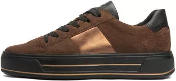 Ara Plateausneaker Komfortweite H schwarz/nuts