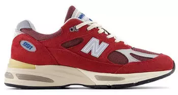 New Balance Made in UK 991v2 karanda red/grau