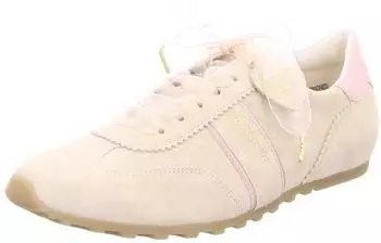 Paul Green Sneaker Suede Lace-Up Shoe beige/hellrosa