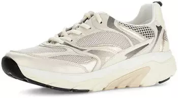 Gabor Wedge Sneaker with rollingsoft Outsole puder kombi
