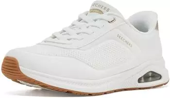 Skechers Arch Fit UNO Slip-ins Relaxed Fit gold/wei&szlig;