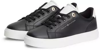 Tommy Hilfiger TH Feminine Cupsole Monogram (FW0FW09606) schwarz/ecru