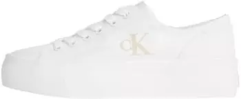 Calvin Klein VULC FLATFORM LOW CV triple bright white
