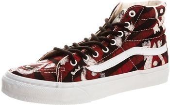 Vans Sk8-Hi Slim Della batik/red