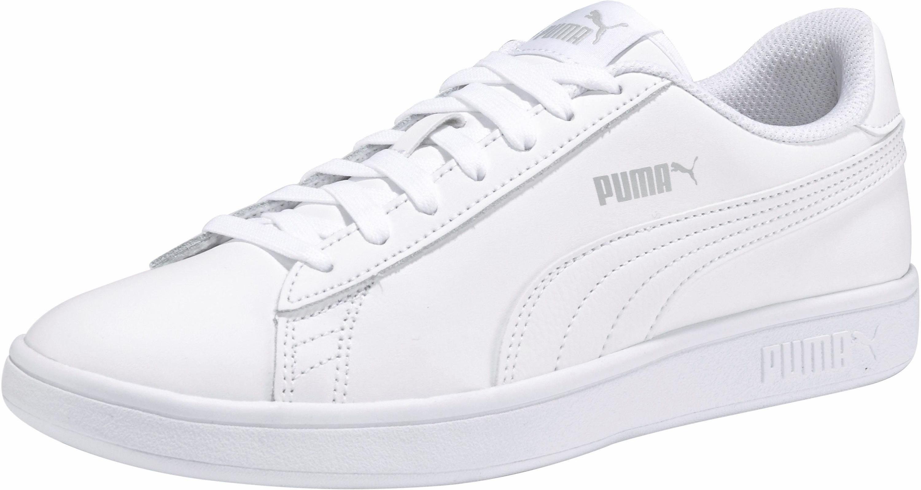 Puma Smash v2 L puma white/puma white Test ❤️ Testbericht.de Februar 2022