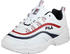 Fila Ray Low Wmn white/navy/red