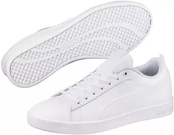 Puma Smash V2 Leather Women white/white