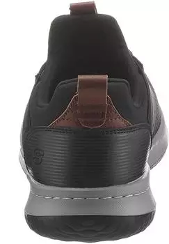 Skechers Delson - Camben black/grey – Stil trifft auf Komfort: Ein Sneaker, der begeistert