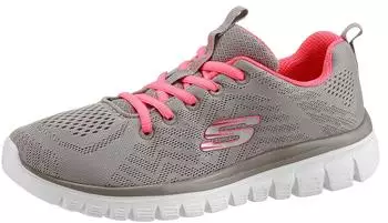Skechers Graceful - Get Connected grey/coral