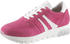 Tamaris Leather Trainers (1-1-23749-24) cranberry suede