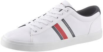 Tommy Hilfiger Essential Signature Colour-Blocked Lace-up Trainers (FM0FM02685) white