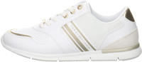 Tommy Hilfiger Lightweight Metallic Trainers (FW0FW04701) white/gold