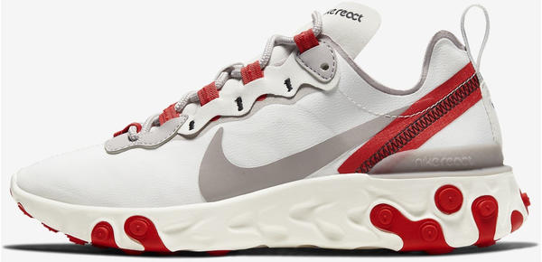 Nike React Element 55 Women Platinum Tint Track Red Black Silver Lilac Test Angebote Ab 73 90 Marz 21 Testbericht Com