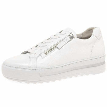 Gabor Leather Trainers (46.498.50) white