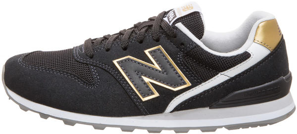 New Balance WL996 black with classic gold