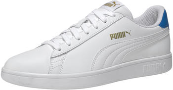 Puma Smash v2 L puma white/palace blue/puma team gold
