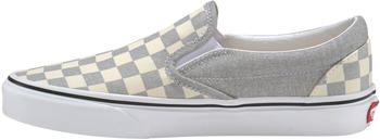 Vans Slip-On Classic Checkerboard silver/true white