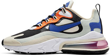 Nike Air Max 270 React Women Fossil/black/Pistachio Frost/Hyper Blue