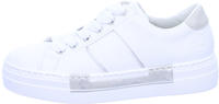 Rieker Low-Top-Sneaker weiß/silber (N4902-81)