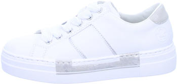 Rieker Low-Top-Sneaker weiß/silber (N4902-81)