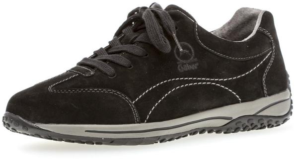 Gabor Low-Top-Sneaker schwarz/grau (06385-47)