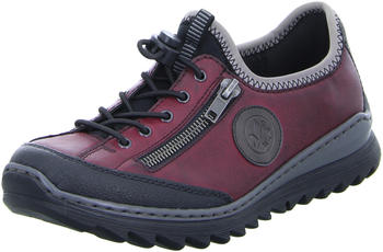Rieker Low-Top-Sneaker schwarz/grau/rot (M6269-00)