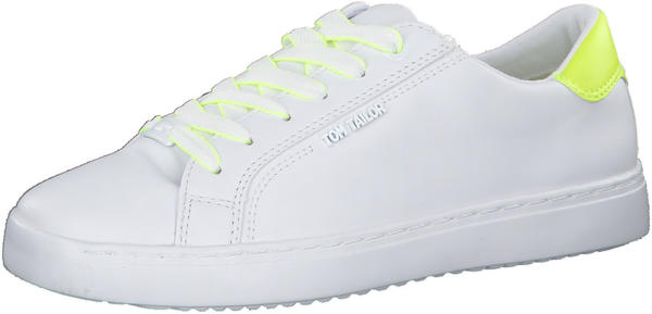 Tom Tailor Trainers with neon details (8093201) white/yellow