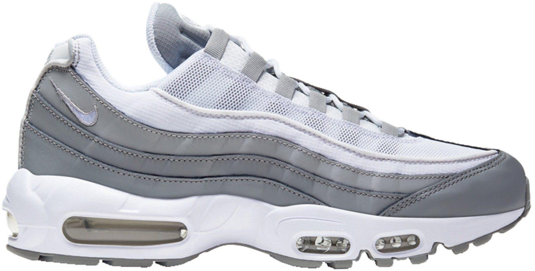 Nike Air Max 95 Essential White / Tour Yellow / Black / Wolf Grey -  DQ3982-100 | Sneaker District