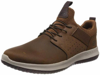 Skechers Delson Axton Slip On Trainers brown