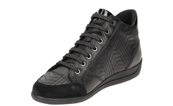 Geox Mid-Top-Sneaker Myria schwarz (D0468B 08522C9999)