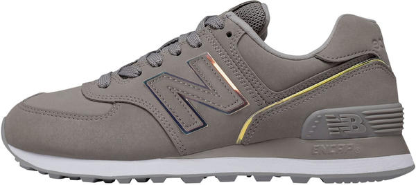 New Balance WL574 marblehead with white
