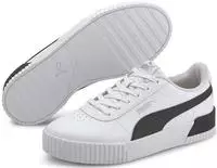 Puma 370325, PUMA Carina Leder Sneaker Damen PUMA white/PUMA black/PUMA silver 42 21