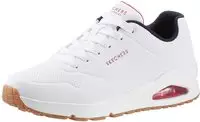 Skechers 52458, SKECHERS Herren Freizeitschuhe UNO - STAND ON AIR WHITE NAVY RE WNVR