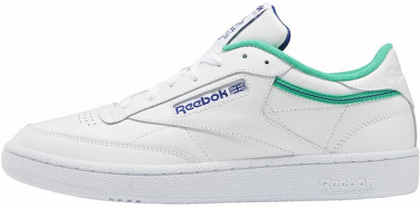 Reebok Club C 85 white/court green/deep cobalt