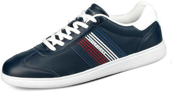 Tommy Hilfiger Essentials Leather Low-Top Trainers (FM0FM02842) desert sky