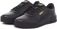 Puma 370325, PUMA Carina Leder Sneaker Damen PUMA black/PUMA black/PUMA team gold 38