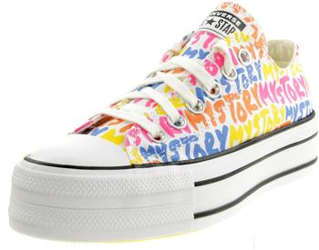Converse Chuck Taylor All Star Platform Low Top egret/amarillo/bold/mandarin
