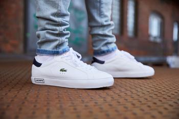 Lacoste Powercourt white/navy/red