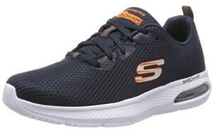 Skechers Low Top Trainers Dyna-Air Trainers black/grey/blue (52556)