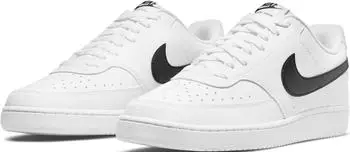 Nike Court Vision Low Next Nature white/white/black